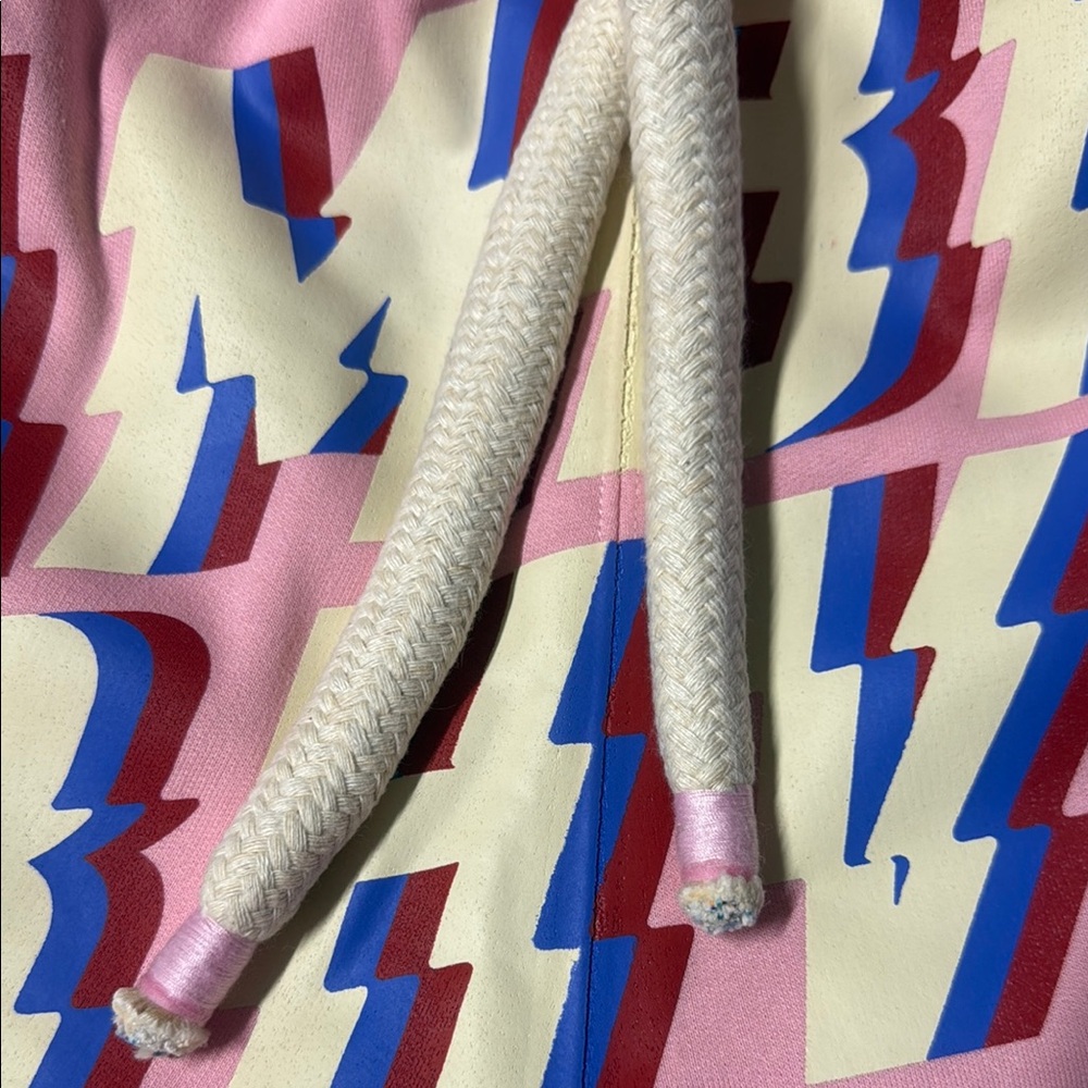 Pink Rtgb Shorts with Dynamic Graphic Design - Picture 5 of 9